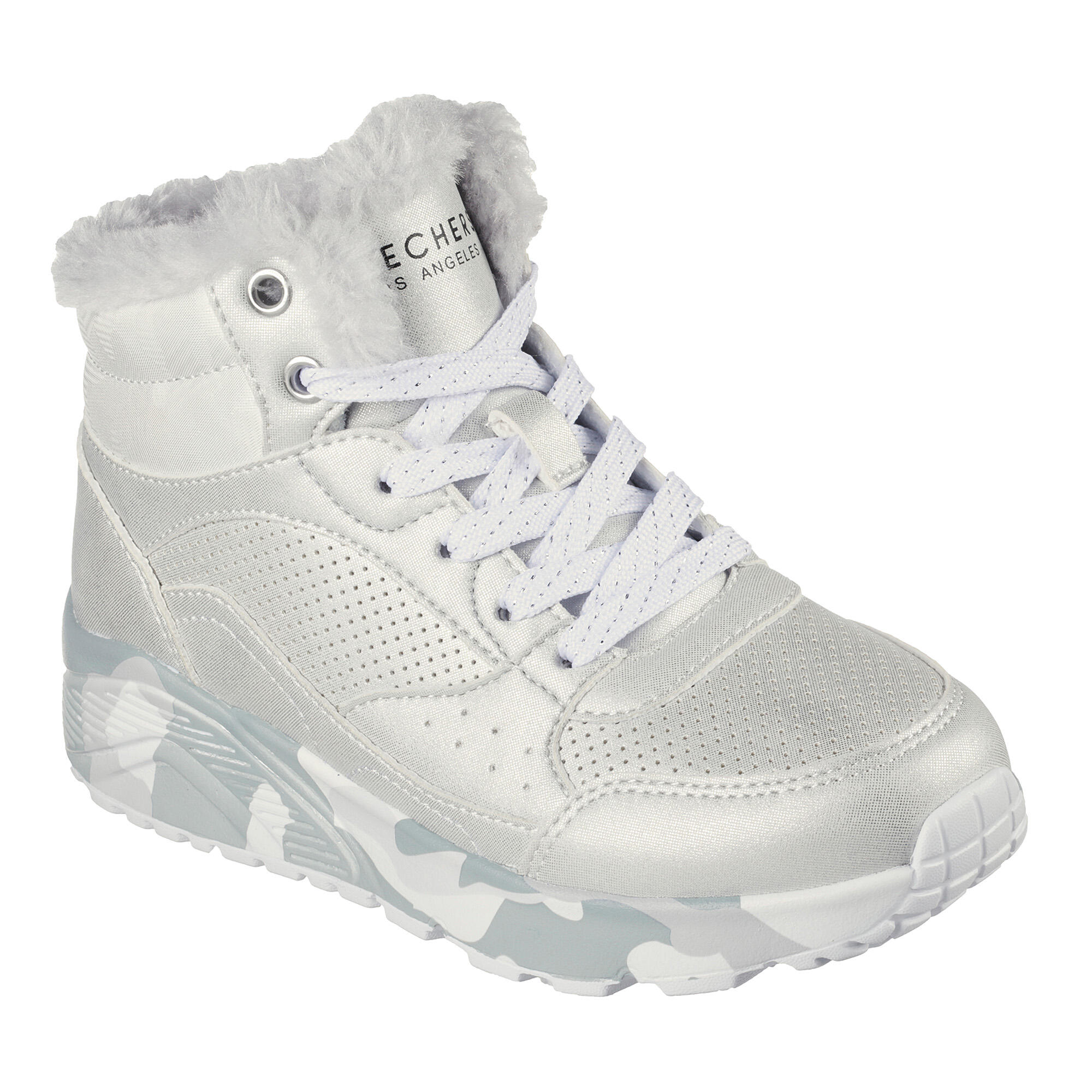 Skechers - Chaussures Enfant Skechers Uno Lite Camo Dazzle - Bottines - Gris - 37 - Decathlon