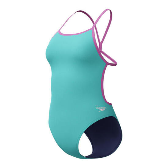 Maillot de bain une pièce Speedo Solid Vback pour femme