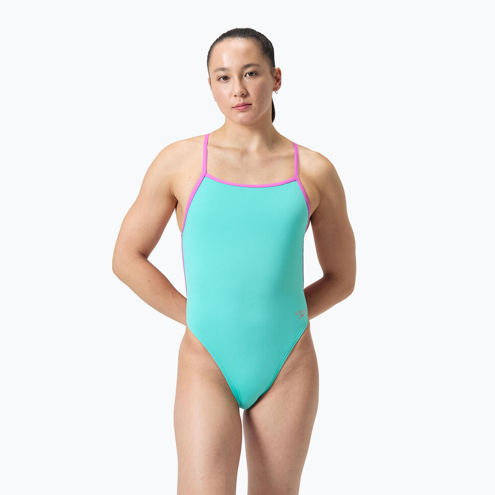 Strój pływacki jednoczęściowy damski Speedo Solid Vback
