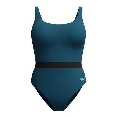 Speedo shaping luniaglow one piece badpak voor dames