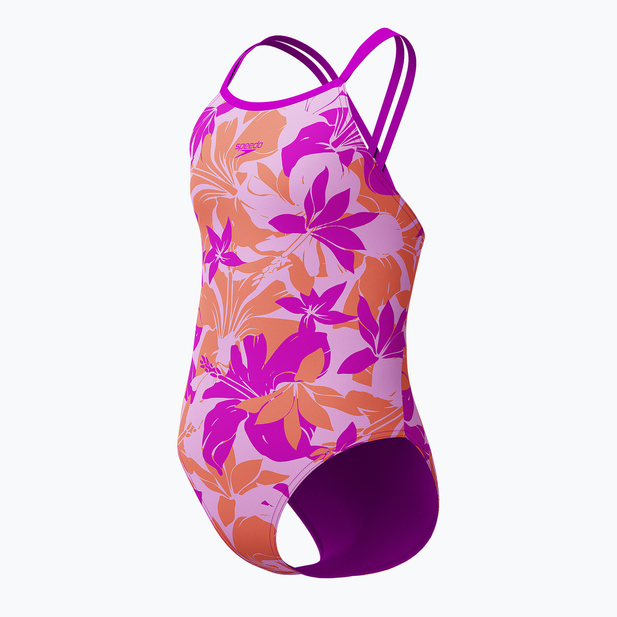 Strój pływacki jednoczęściowy dziecięcy Speedo Printed Twinstrap 3/5