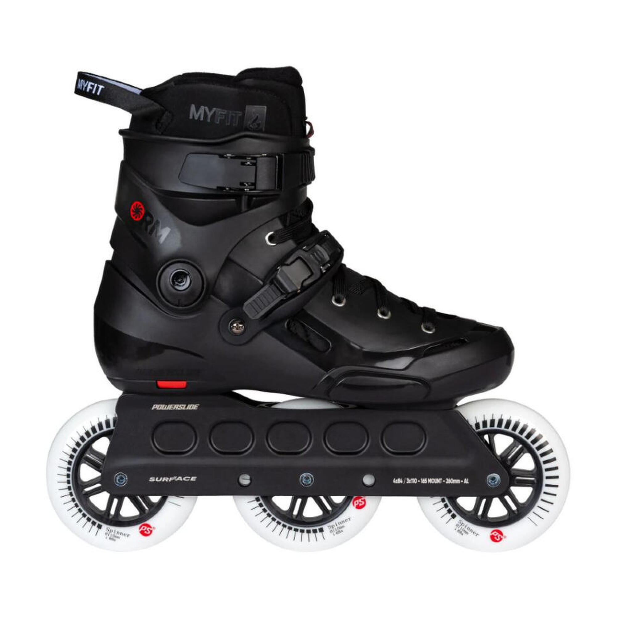 Powerslide - Patins Powerslide Storm 110 - Rollers En Ligne - Multicolore - 43/46 - Decathlon