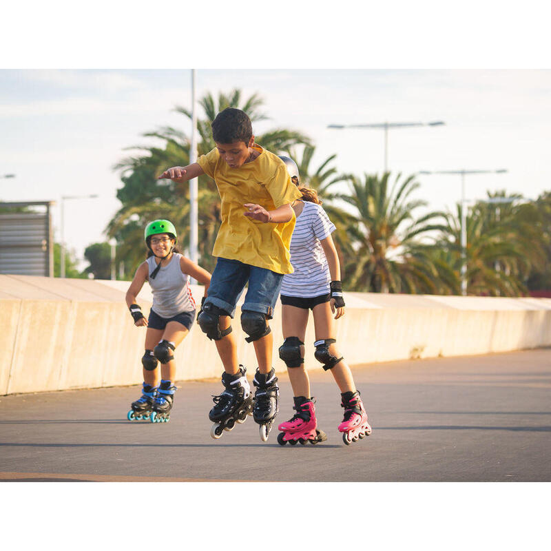Powerslide Urban Skates Khaan Junior Sqd Negru Ajustabil.