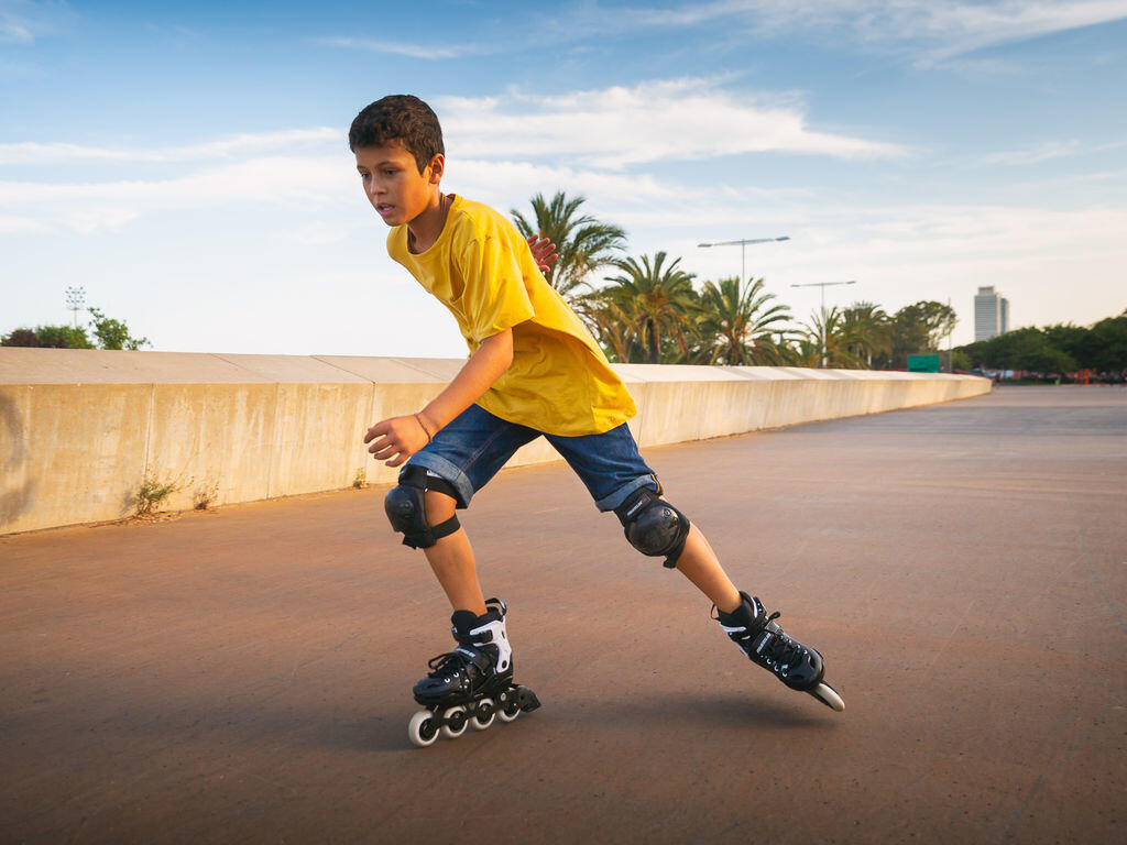 Freeskate skeelers voor kinderen Powerslide Khaan SQD Black 6/7