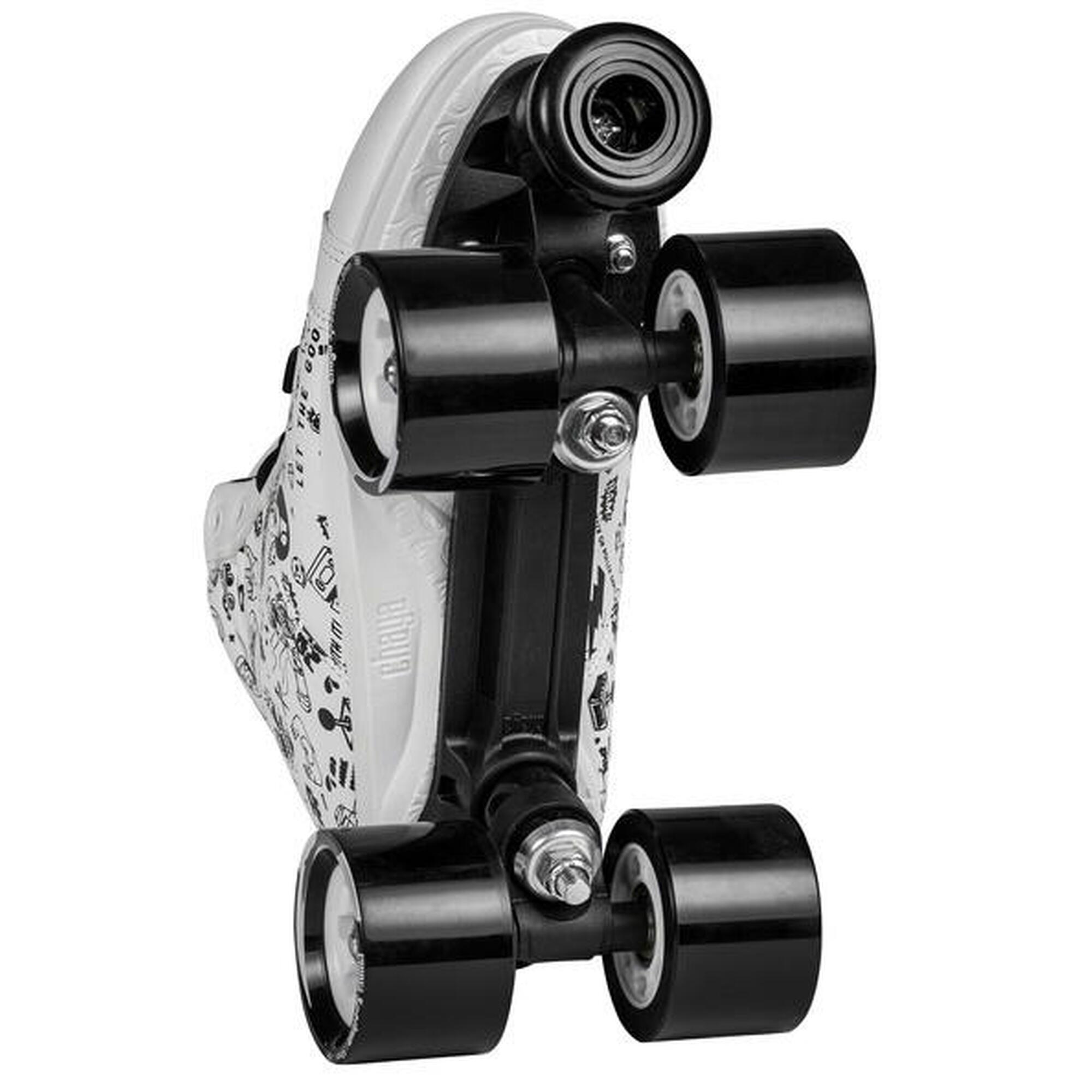 Chaya Roller Skates Sketch, pour hommes et femmes en blanc, roues 59mm/78A