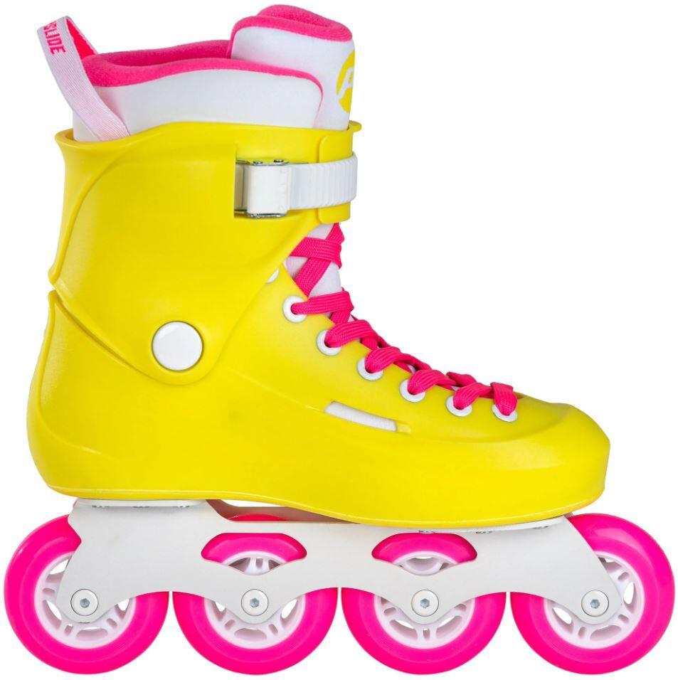 Powerslide Zoom Neon Yellow 80 inline skates 6/6