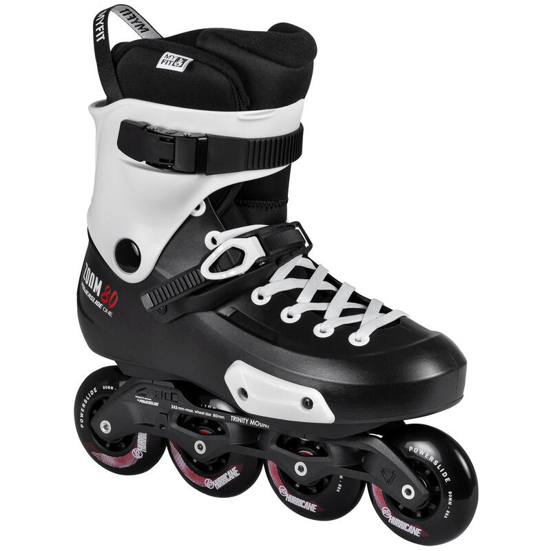 Kolečkové brusle Powerslide Zoom Pro Black 80 Trinity