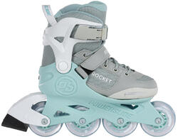 Powerslide Inline Skates Rocket Grey, taille réglable, pour enfants