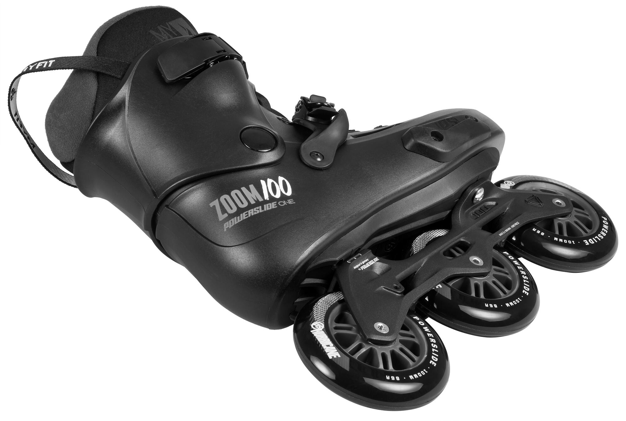 Kolečkové brusle Powerslide Zoom Pro Black 100 Trinity 2/7
