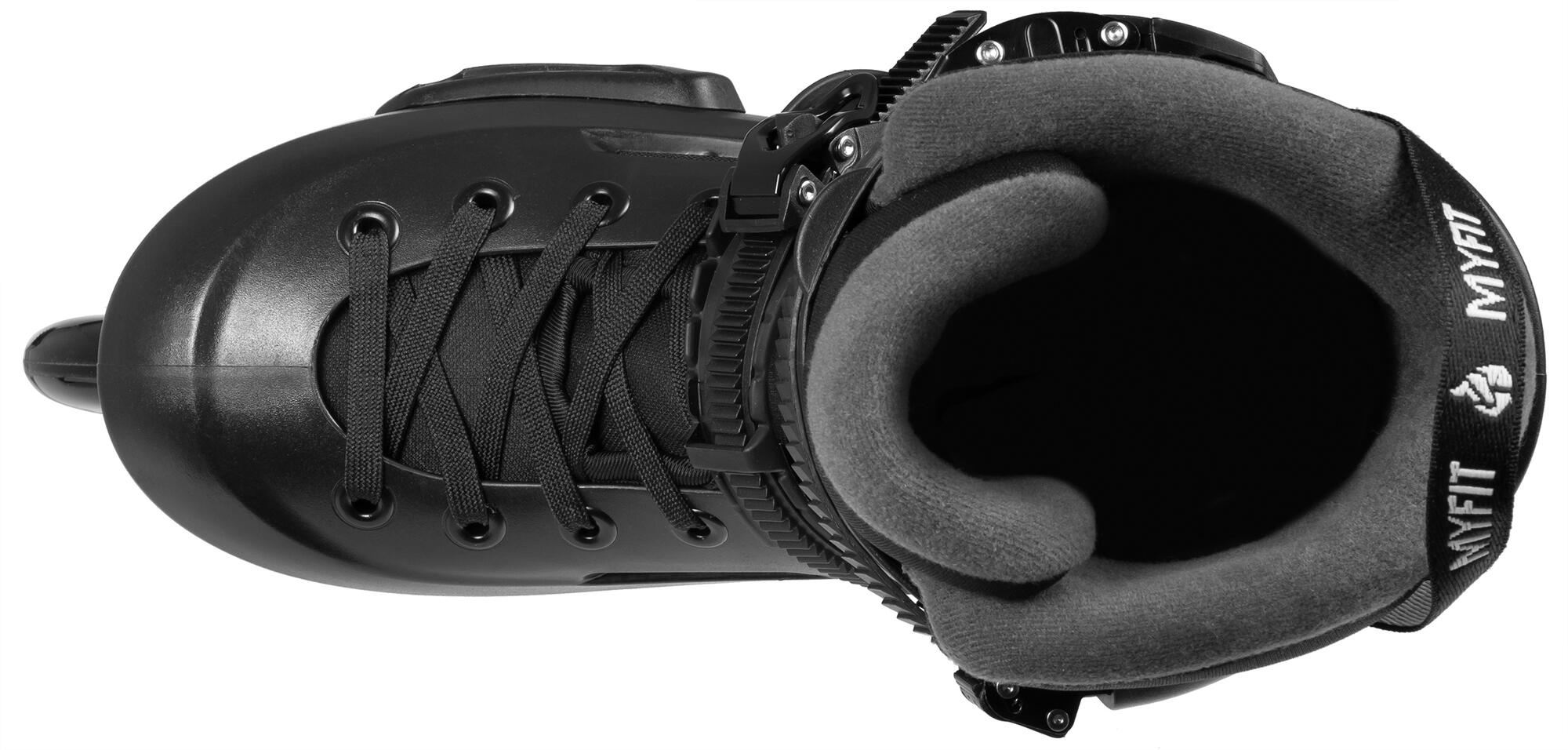 Kolečkové brusle Powerslide Zoom Pro Black 100 Trinity 3/7