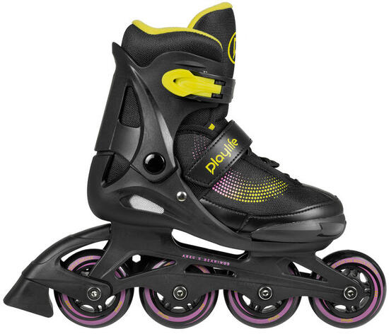Roller niño Patines en línea Playlife Joker, negro