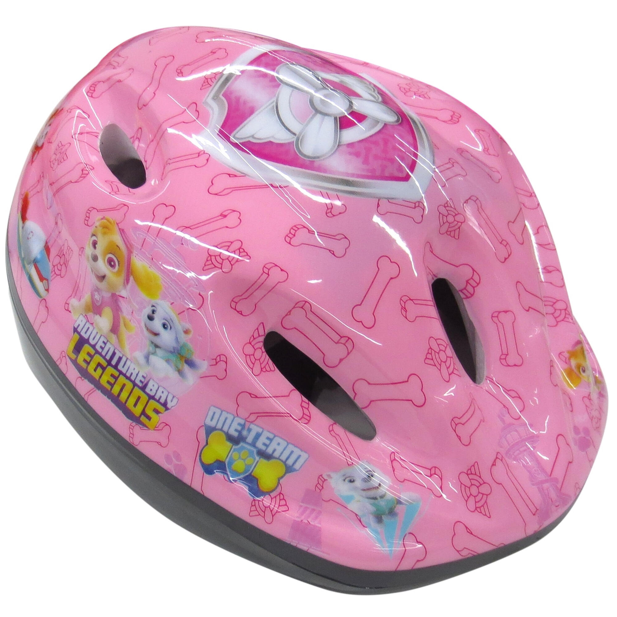 NICKELODEON CAPACETE DE BICICLETA INFANTIL ROSA PAW PATROL