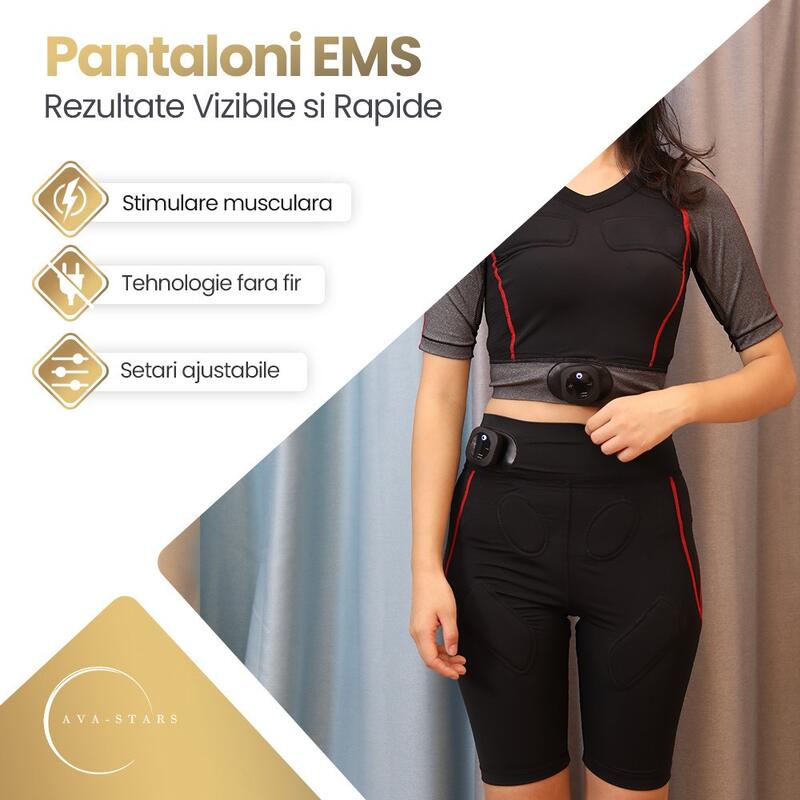 Pantaloni EMS, Stimularea Muschilor Pelvieni si Tonifierea Zonei Intime,Marime M