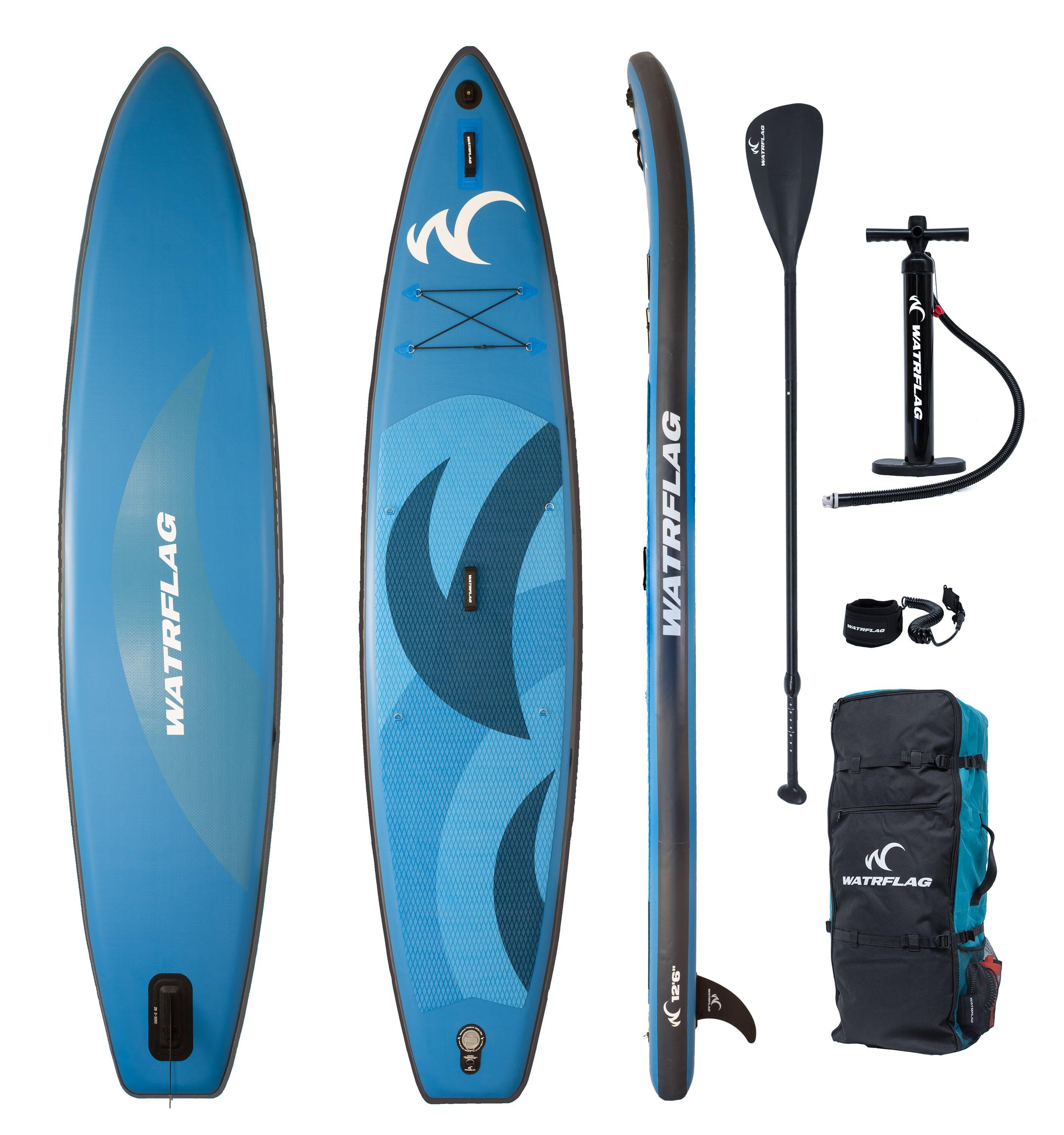 WATRFLAG Premium kwaliteit opblaasbaar SUP Board Arrow 12'6" - 380cm - Set - TOURING