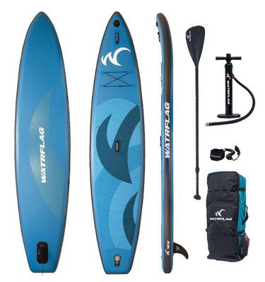 Premium kwaliteit opblaasbaar sup board arrow 12'6" - 380cm - set - touring