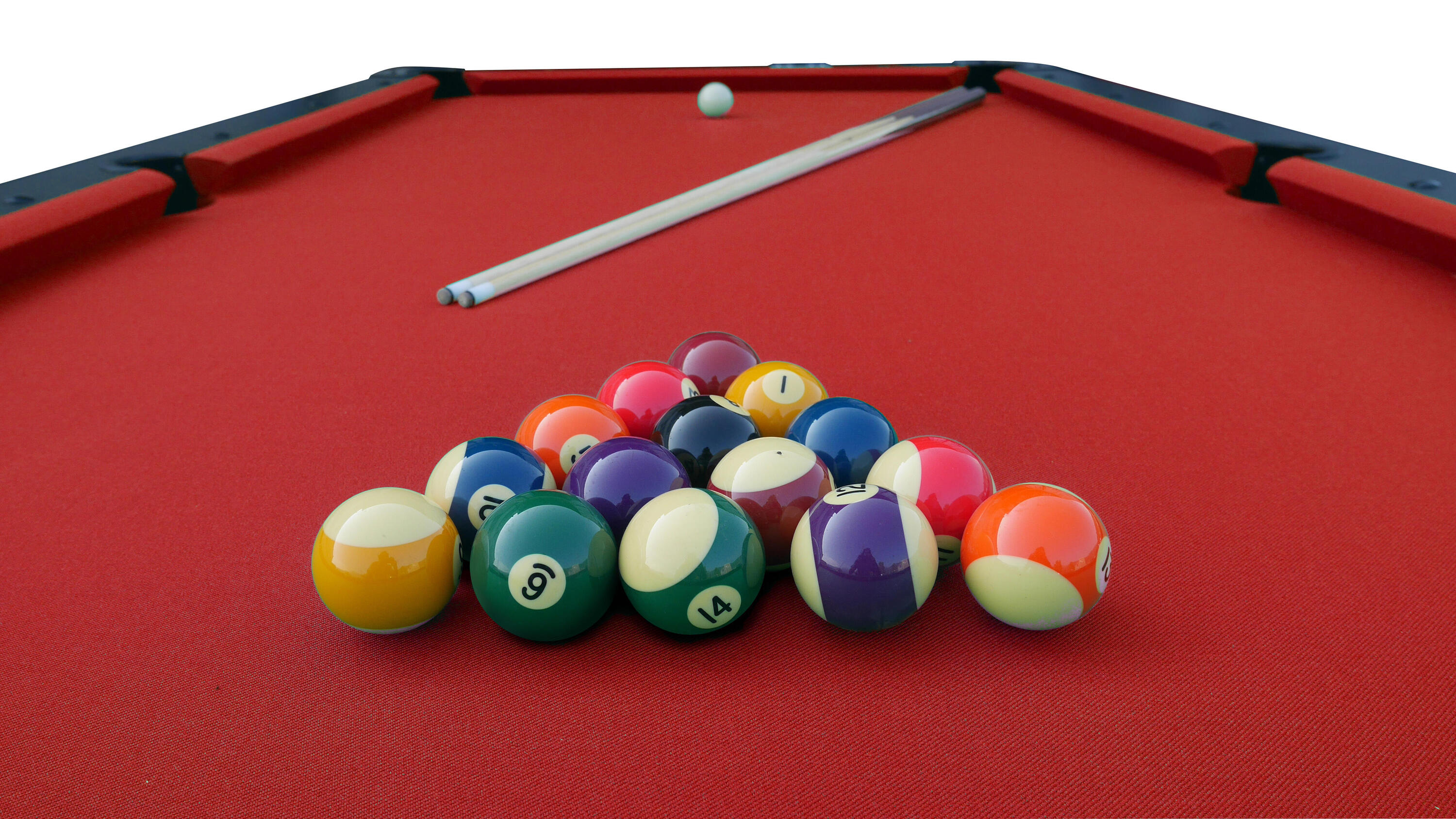 ROBERTO SPORT Roberto Sport First Pool 220 8 foot red cloth Pool Table