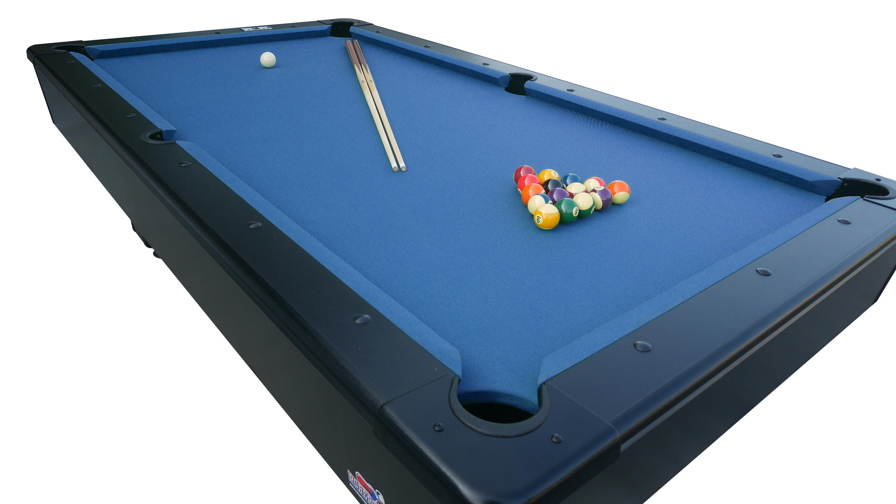 Roberto First Pool 180 6 foot blue cloth Pool Table 2/4