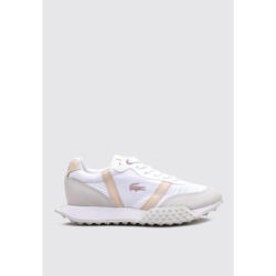 Lacoste L-SPIN EVO Baskets Femme Blanches — Cuir et Textile