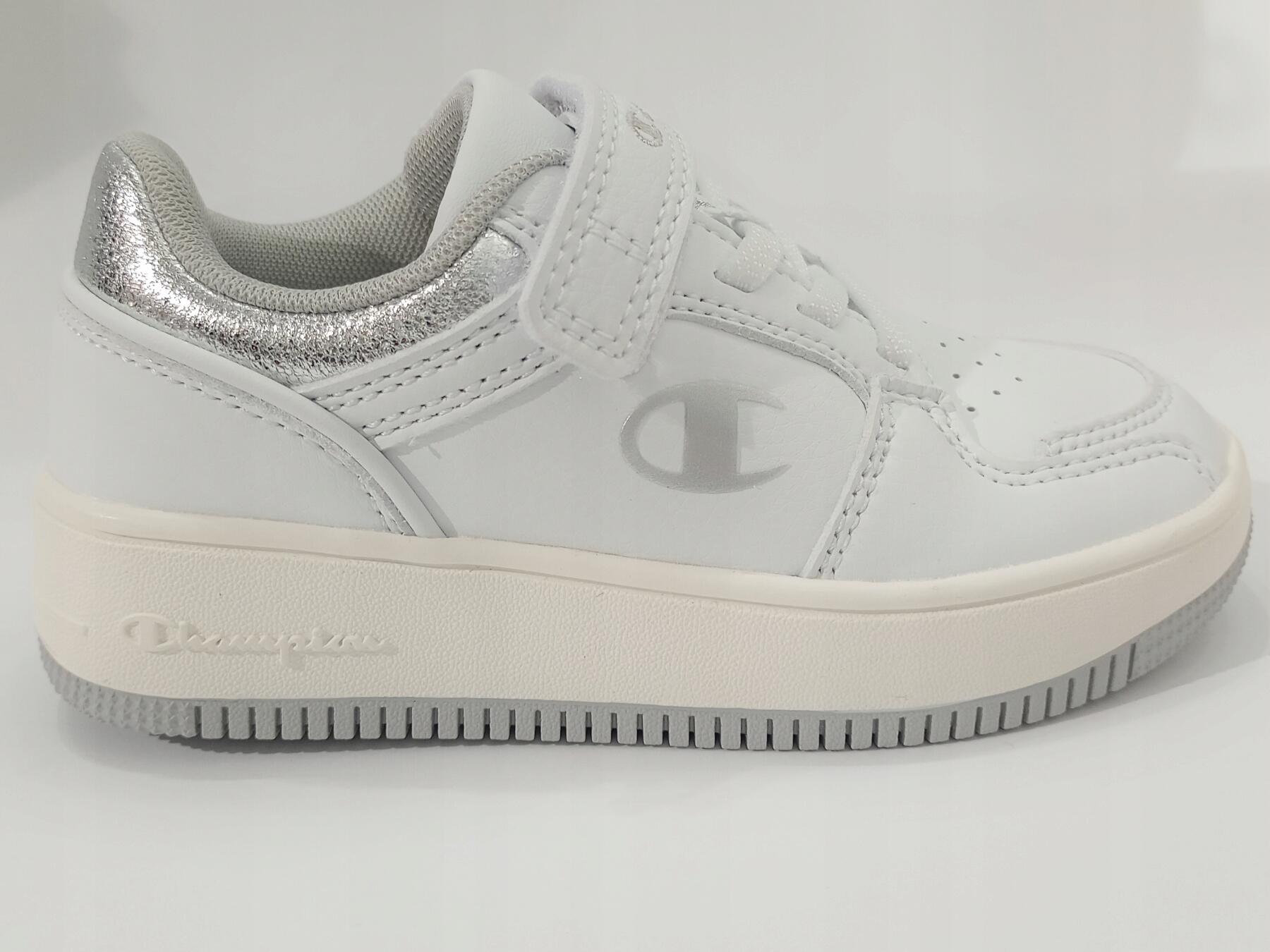 BUTY dziecięce CHAMPION S32909-WW015 obuwie dla dziewczynki białe 33 2/6