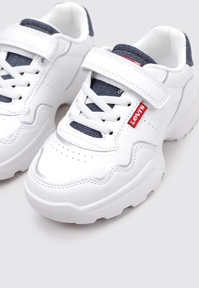 Zapatillas Deportivas Niños Levis Kids Footwear NOLITA Blanc 3/4
