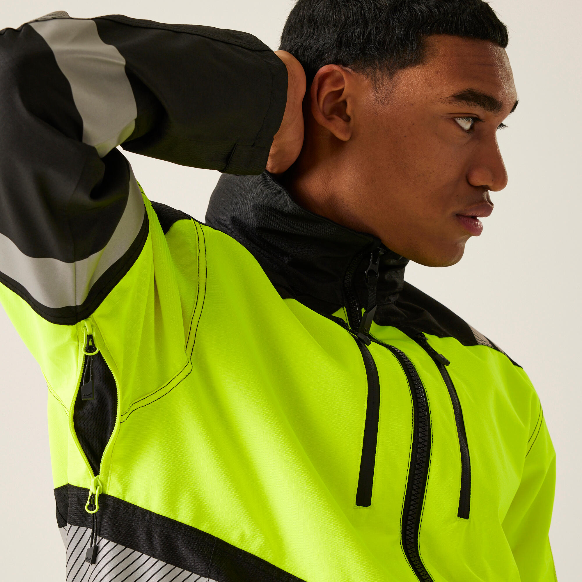 Mens Hi-s X-PRO Waterproof Shell Jacket 7/7