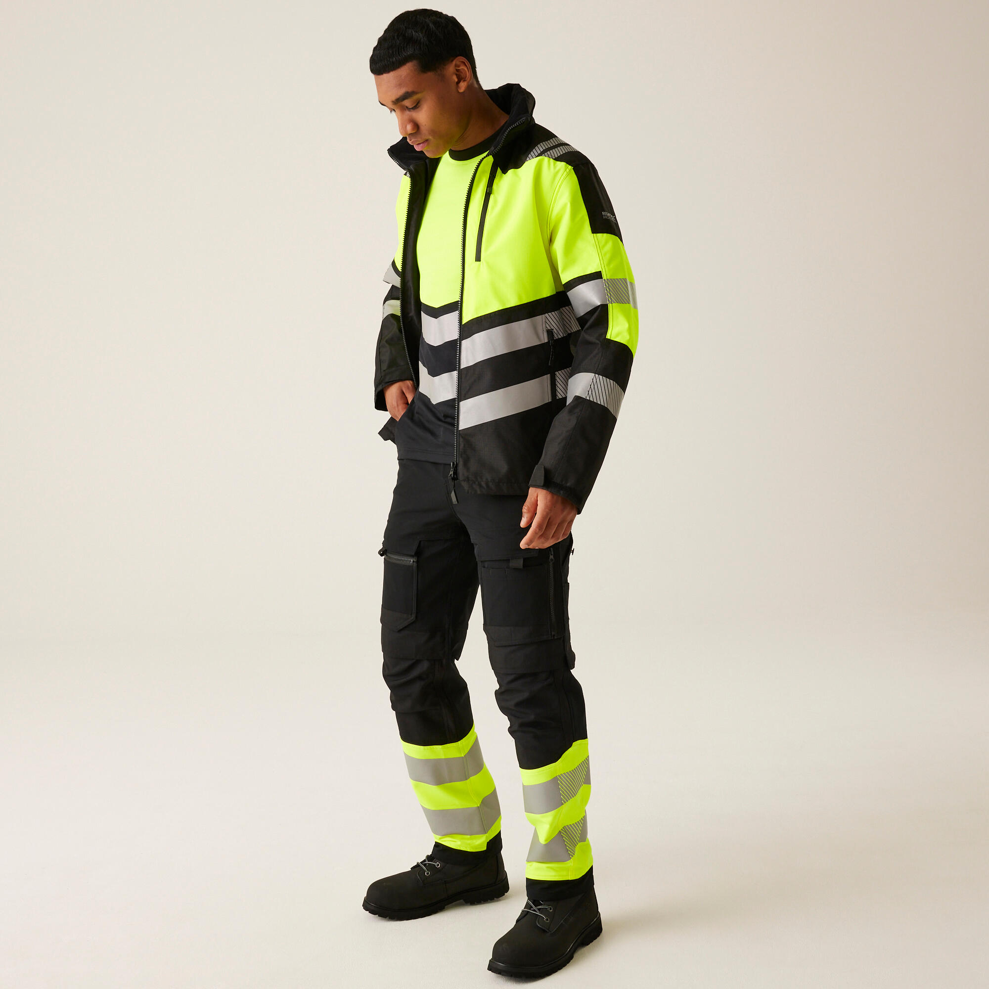 Mens Hi-s X-PRO Waterproof Shell Jacket 3/7