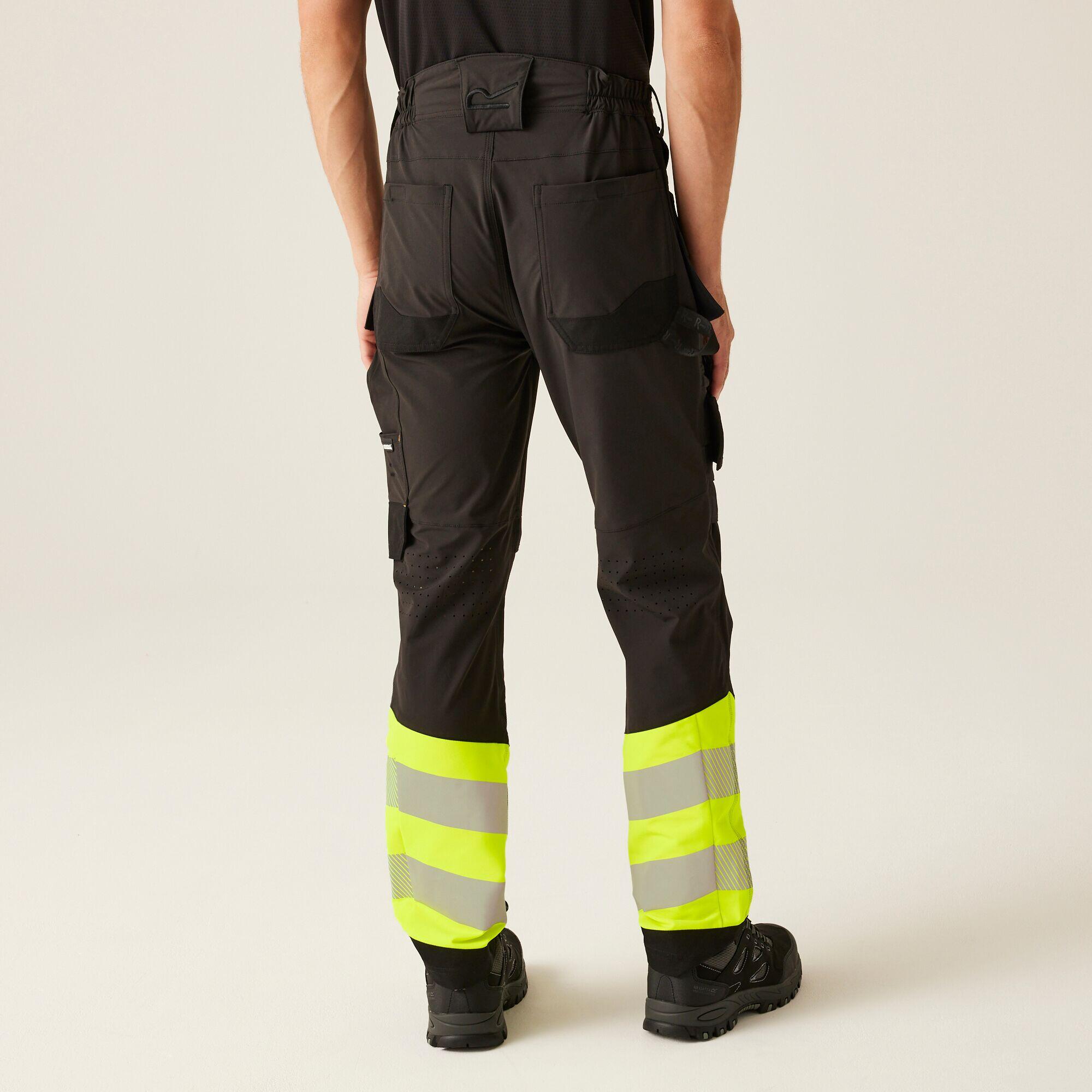 Herren Hose dehnbar, atmungsaktiv - X-PRO, schwarz 2/7