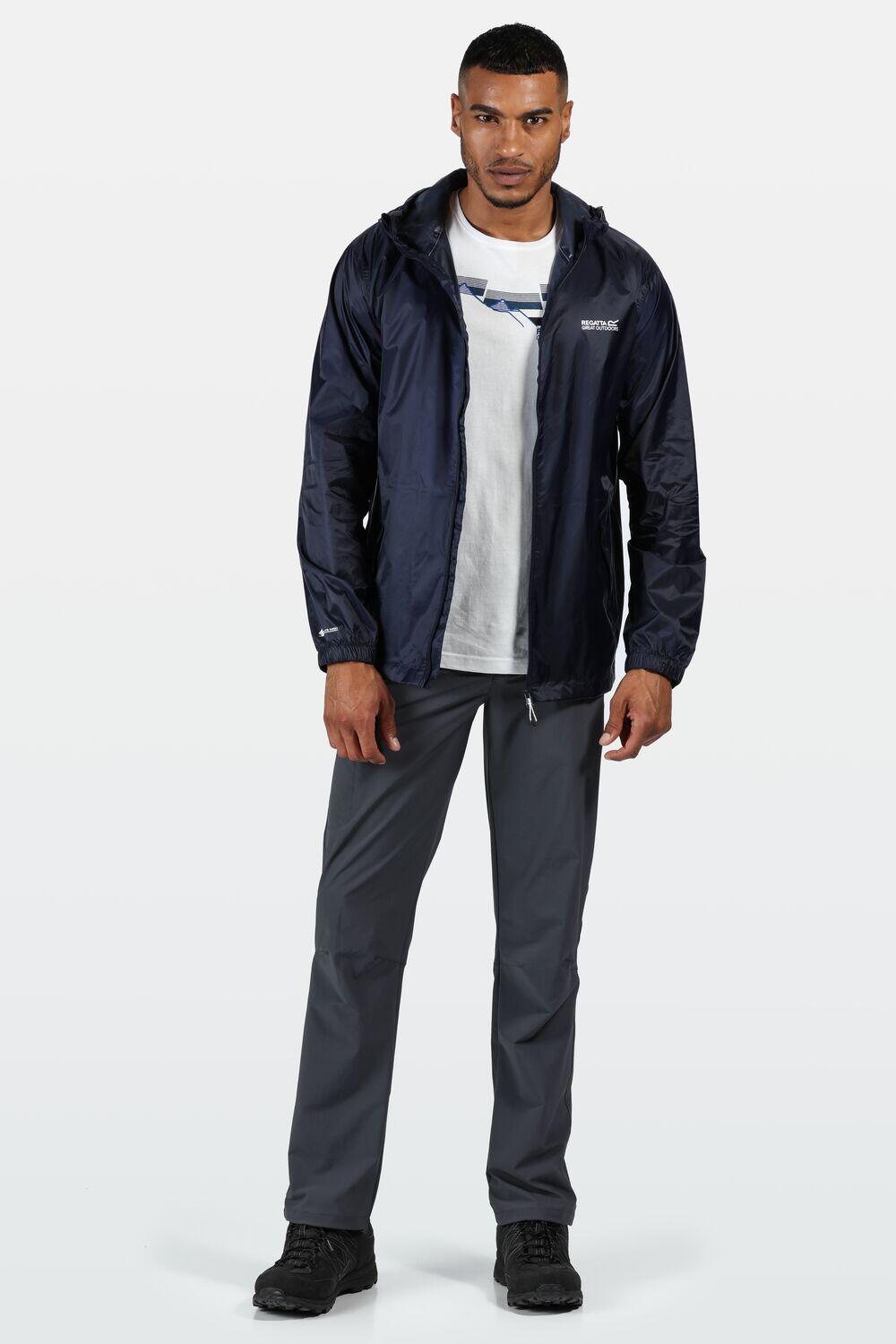 Herren Windjacke Wasserdicht, Atmungsaktiv, Leicht - Pack It 3/7