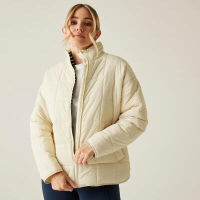 Gevulde jas hiking dames courcelle quilted jacket