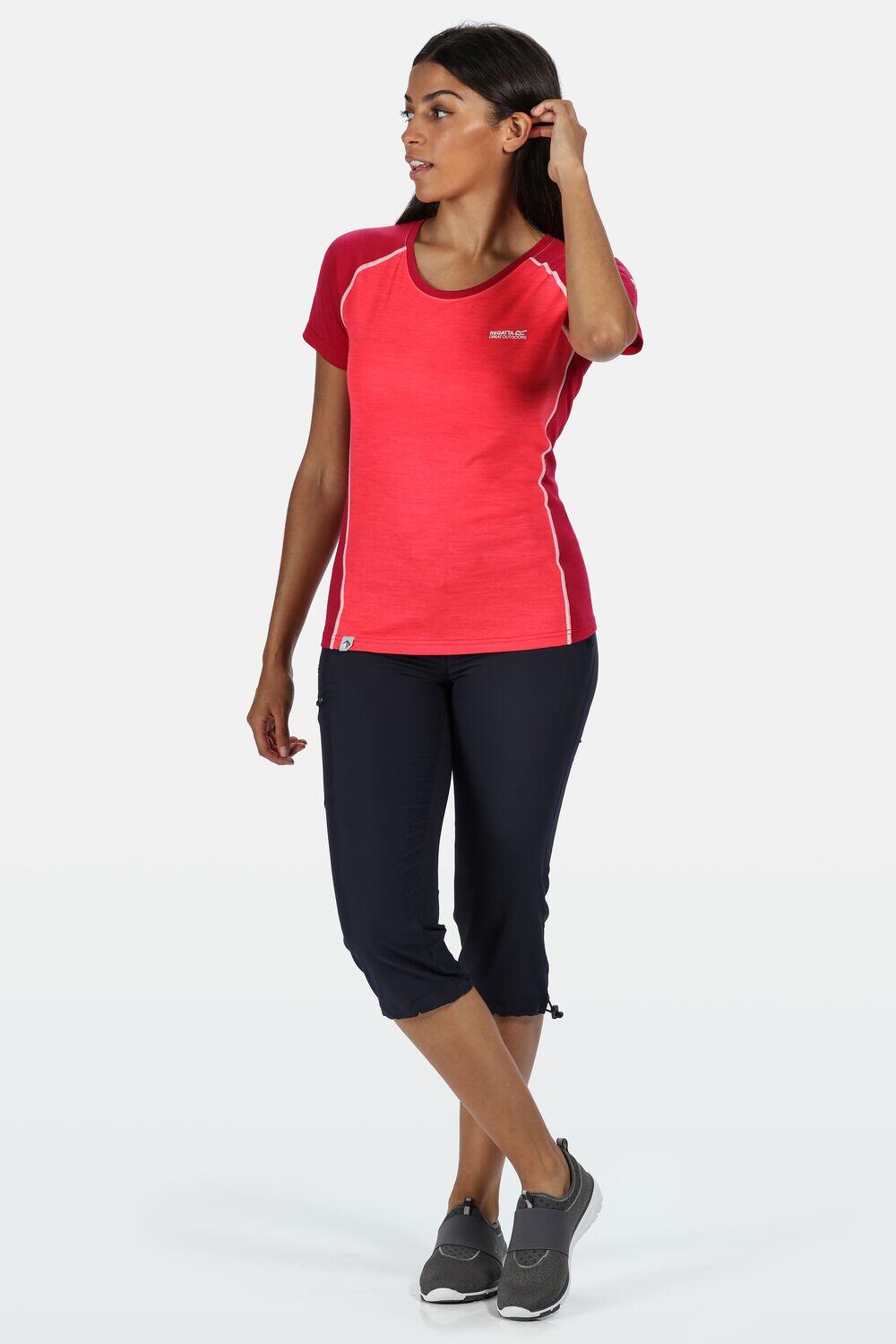 Pantaloni Donna Xert Stretch Capri Light Shorts 3/5