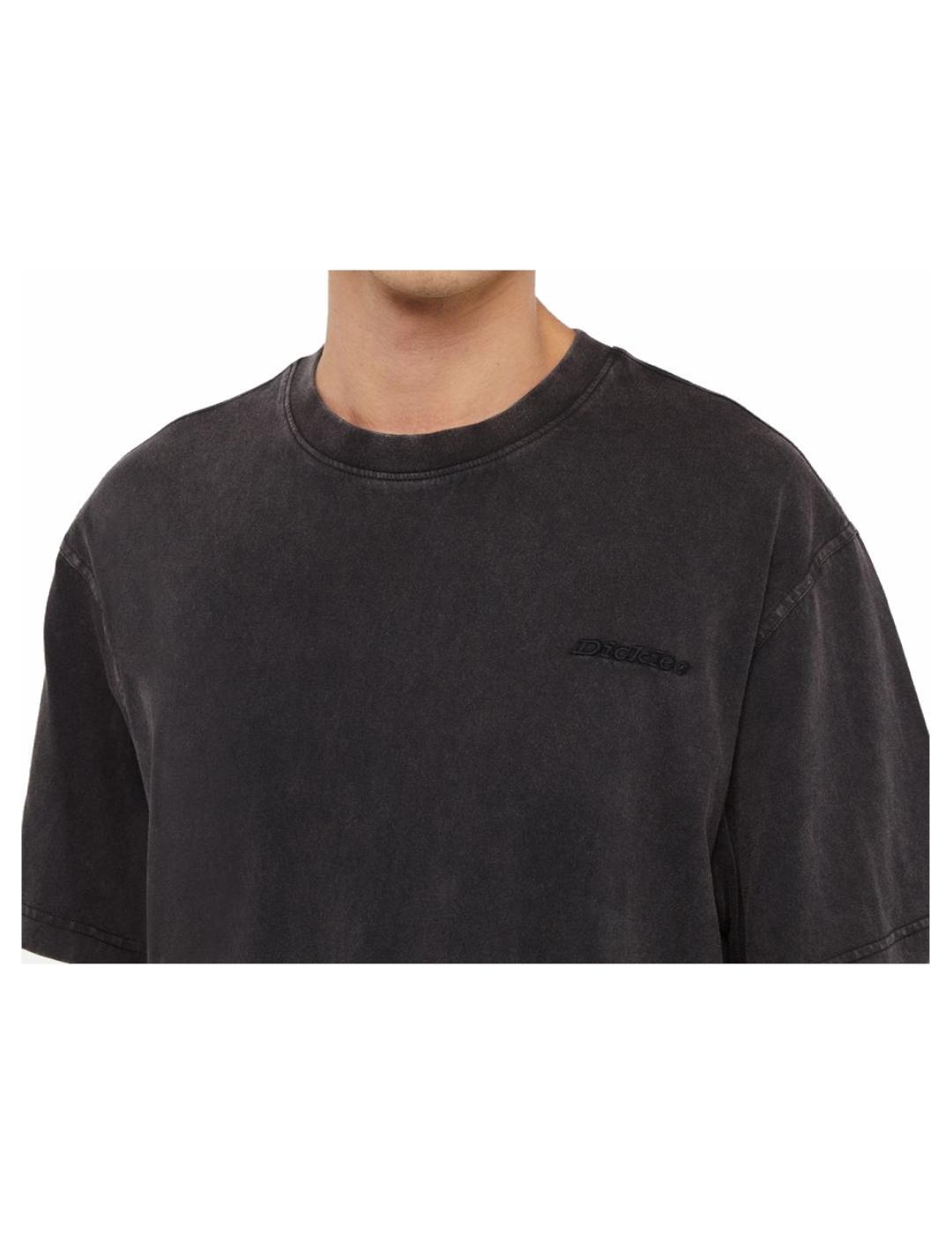 Camiseta para Hombre Dickies Plentywood  Negro 3/5