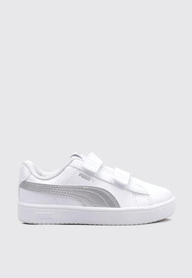 Puma RICKIE CLASSIC INF — Zapatillas infantiles con velcro, blanco