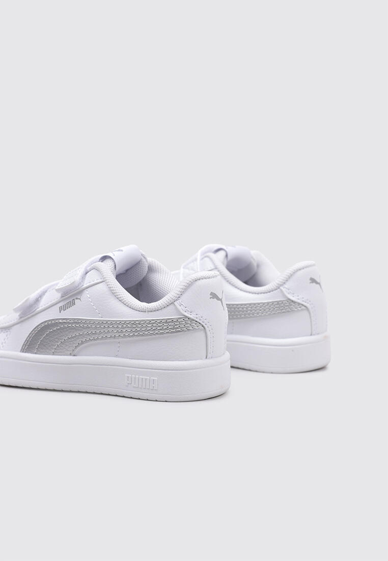 Chaussure de randonnée Baskets Enfants Puma RICKIE CLASSIC INF Blan 4/6
