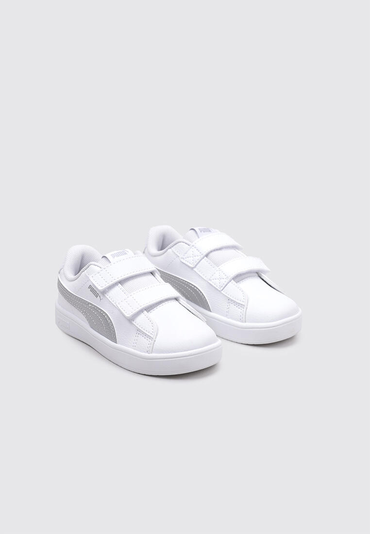 Chaussure de randonnée Baskets Enfants Puma RICKIE CLASSIC INF Blan 2/6
