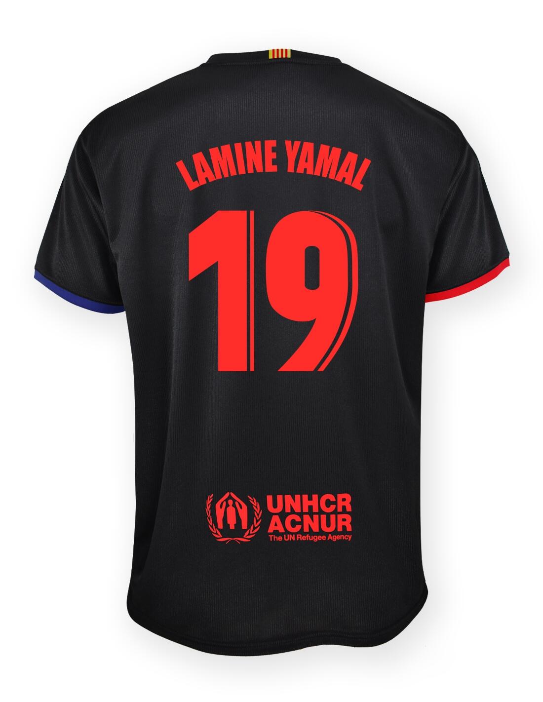Kit FC Barcelona Away Junior Lamine Yamal 2024/25 2/6