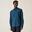 T-shirt Manches Courtes Randonnée - Travel Packaway bleu homme