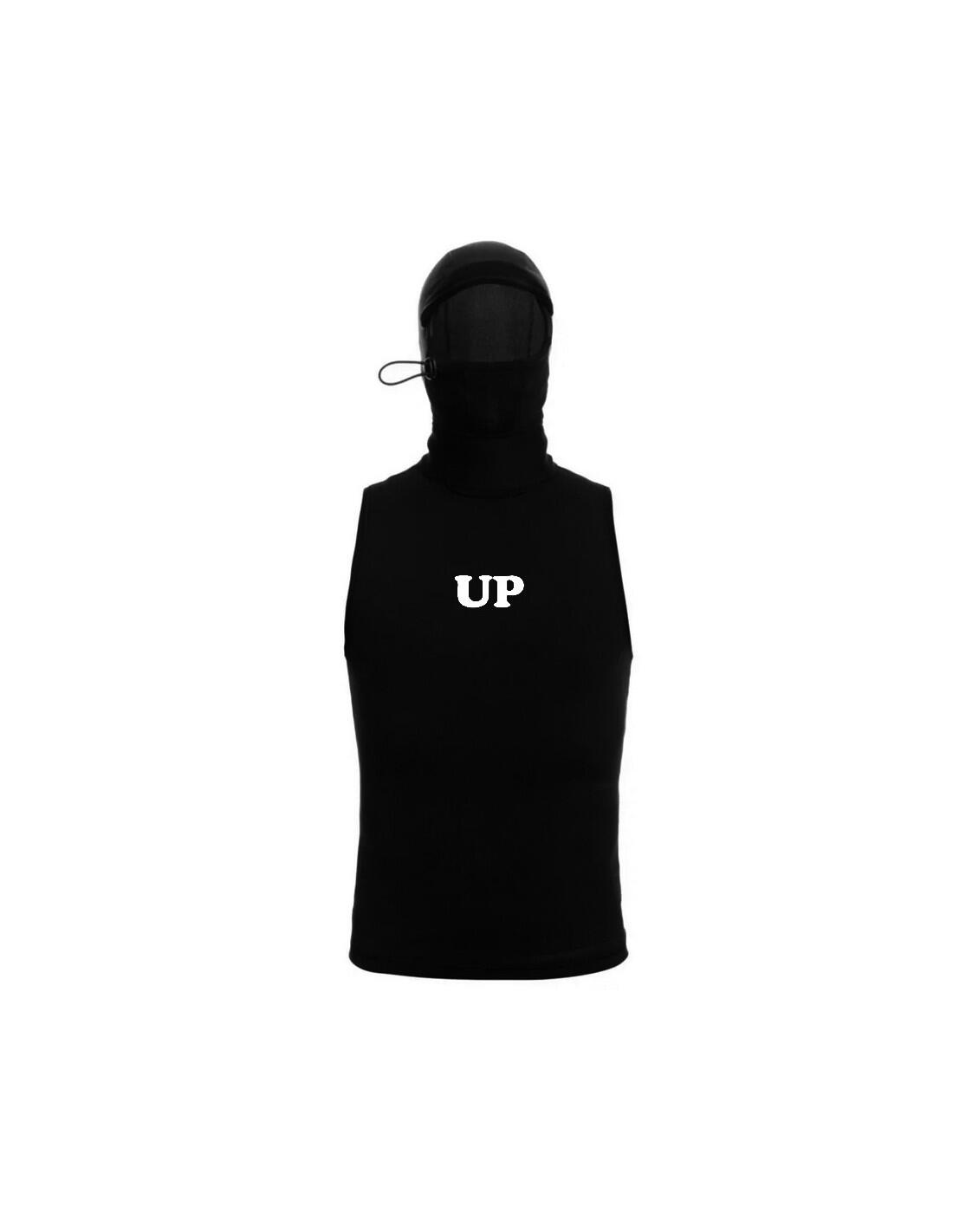 Giacca in neoprene surf adulto acqua fredda 2/2 mm UP Surfboards Nero 1/3