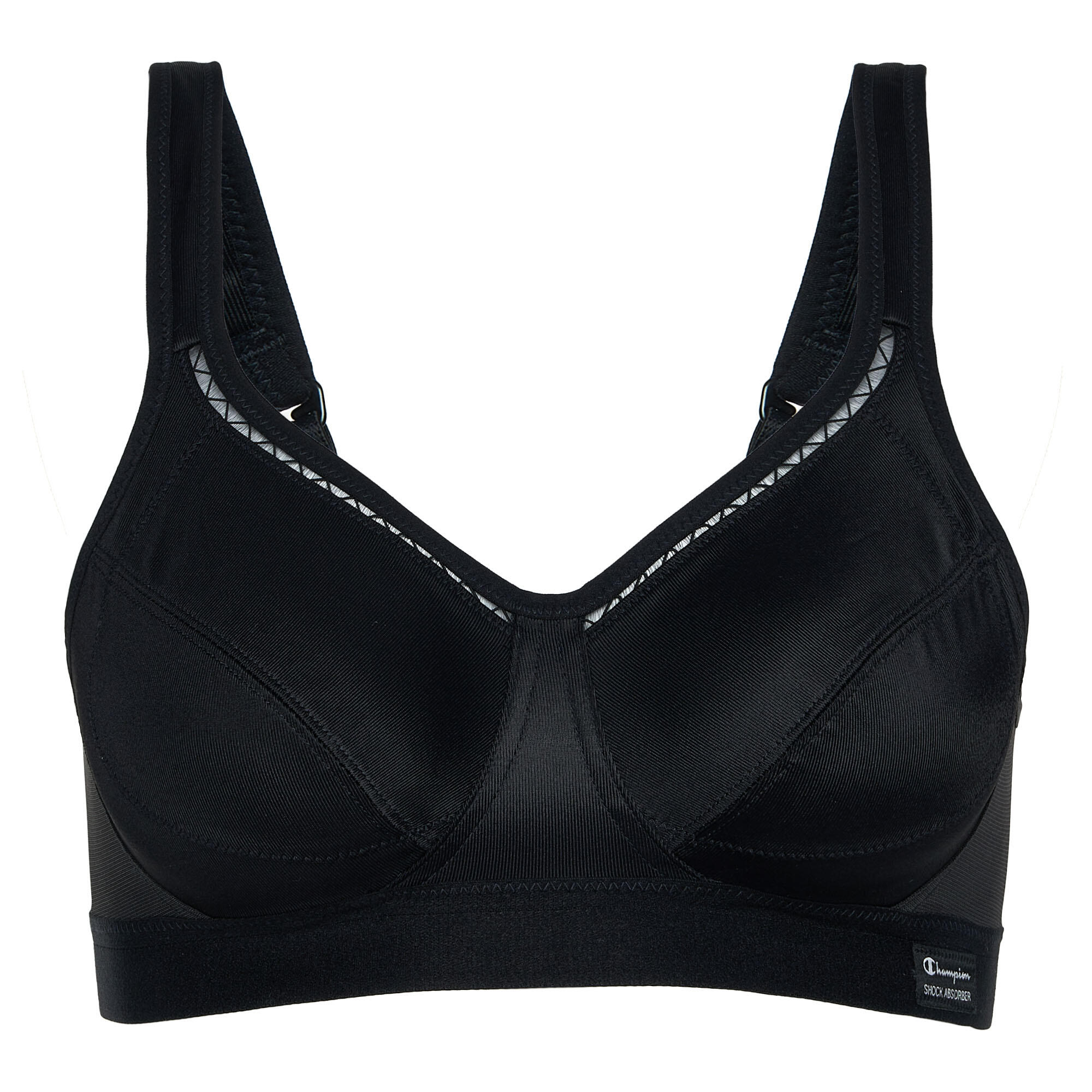Brassière Shock Absorber Active Classic Support Noir 3/3