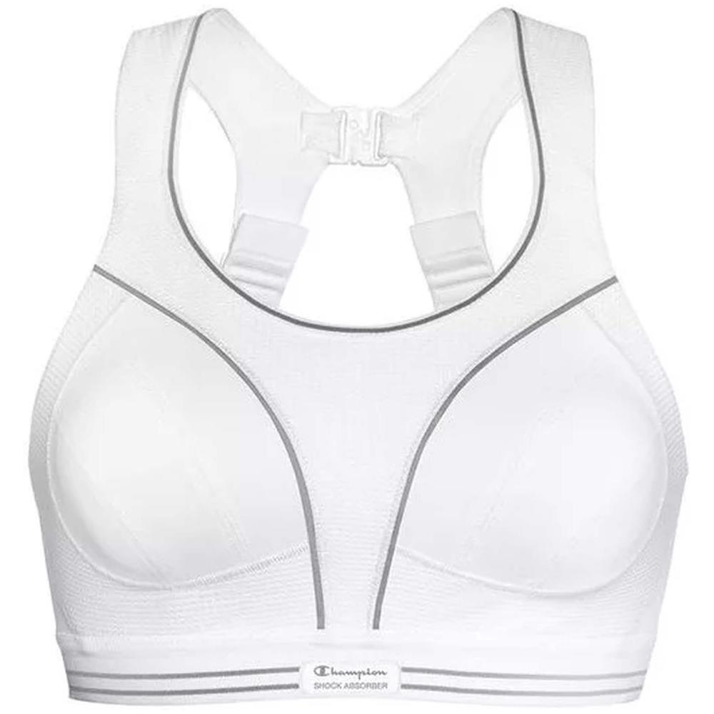 Champion - Soutien-gorge Shock Absorber Ultimate Run - Brassière - Blanc - 100d - Decathlon