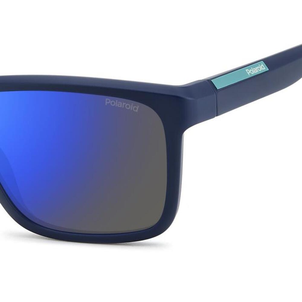 Coyote P-44 Unisex Avvolgere Polarizzati Sole Nero Brillante 66 MM