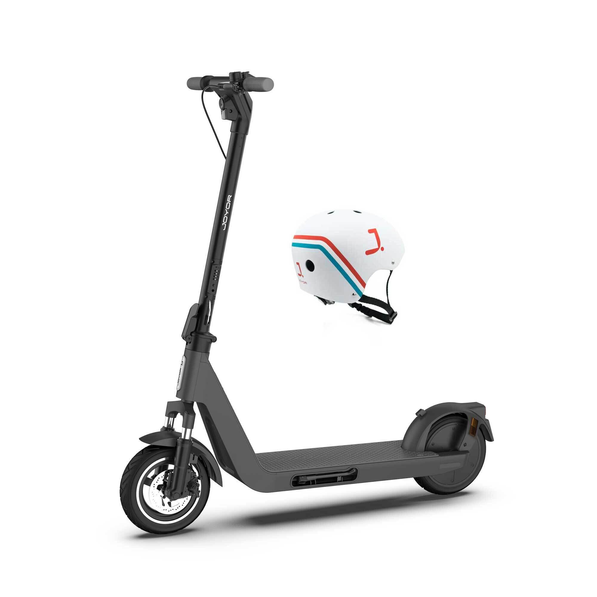 JOYOR Patinete Eléctrico Joyor LiteGo Negro Certificado DGT + Casco