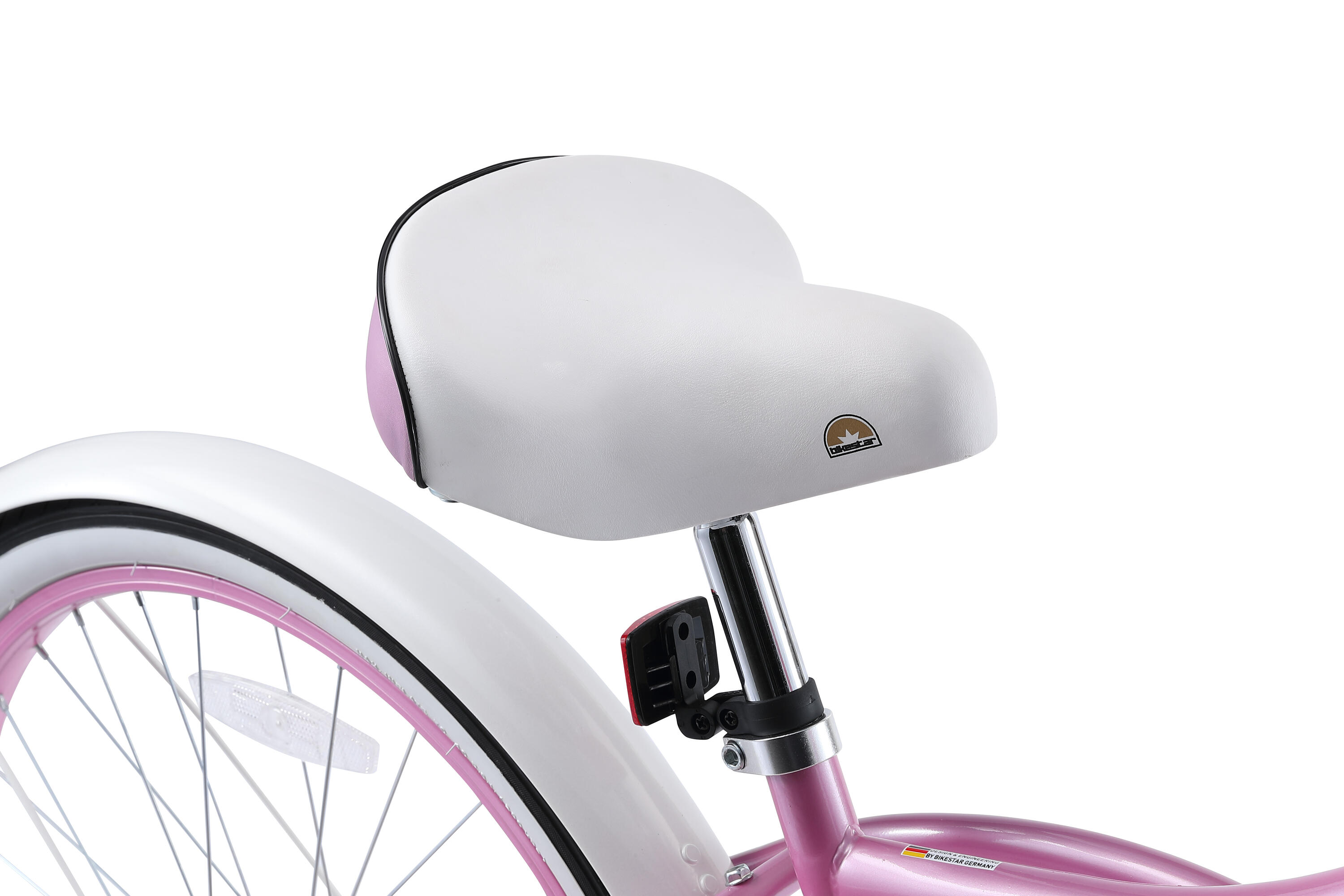 Vélo enfant 24 pouces à partir de 8 - 11 ans, VTC Cruiser 6/7