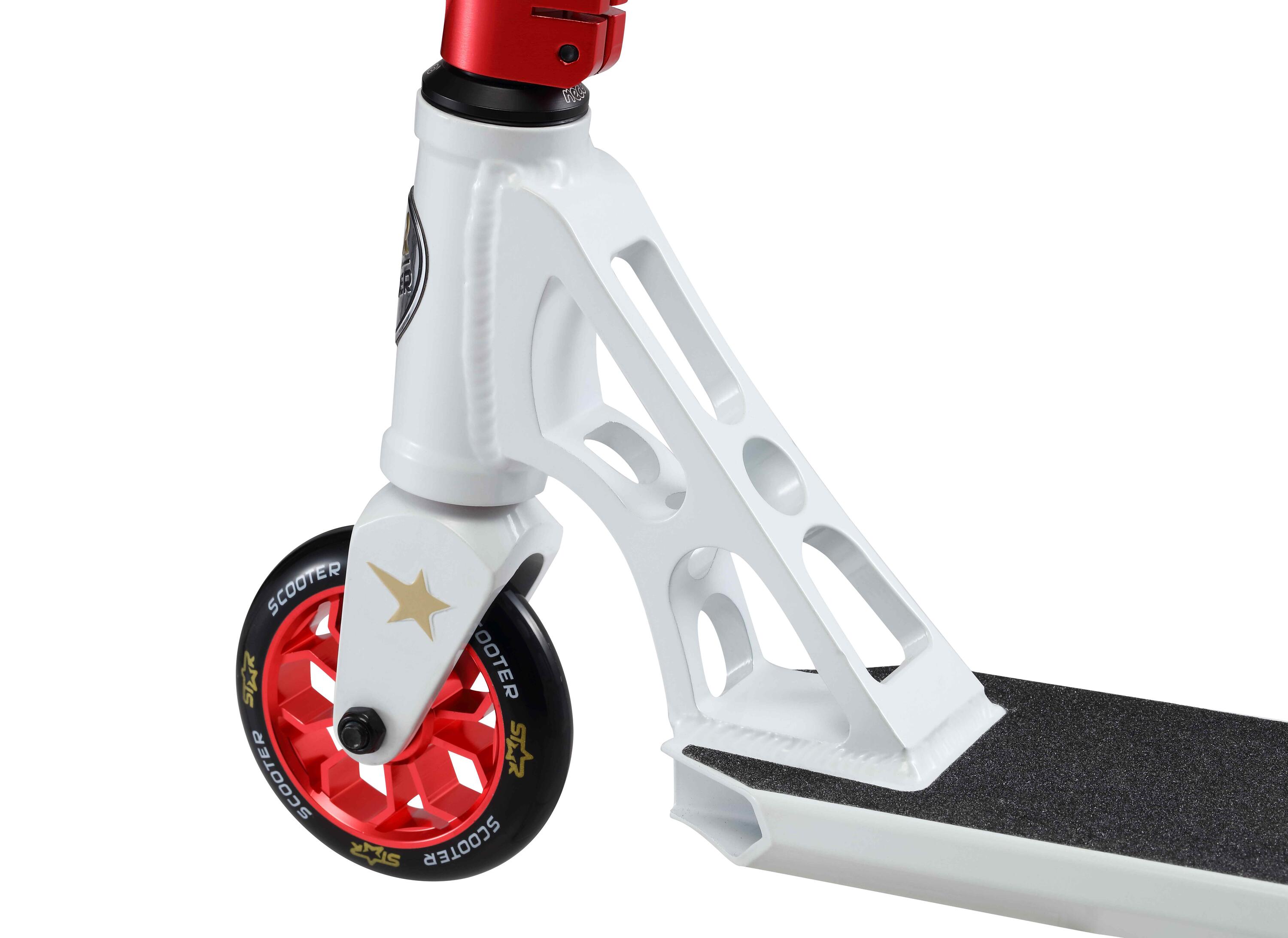 Stunt scooter professionale 110 mm, Monopattino bambini 8 anni, alluminio, HIC 7/7