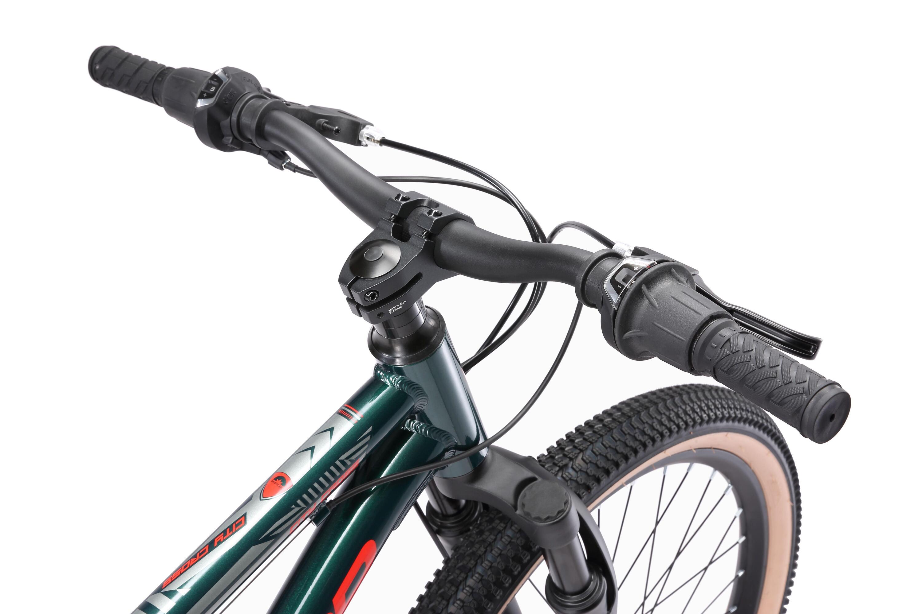 MTB 24" alluminio, bici bambini 9 anni, hardtail, 21 velocità, freno a disco 7/7