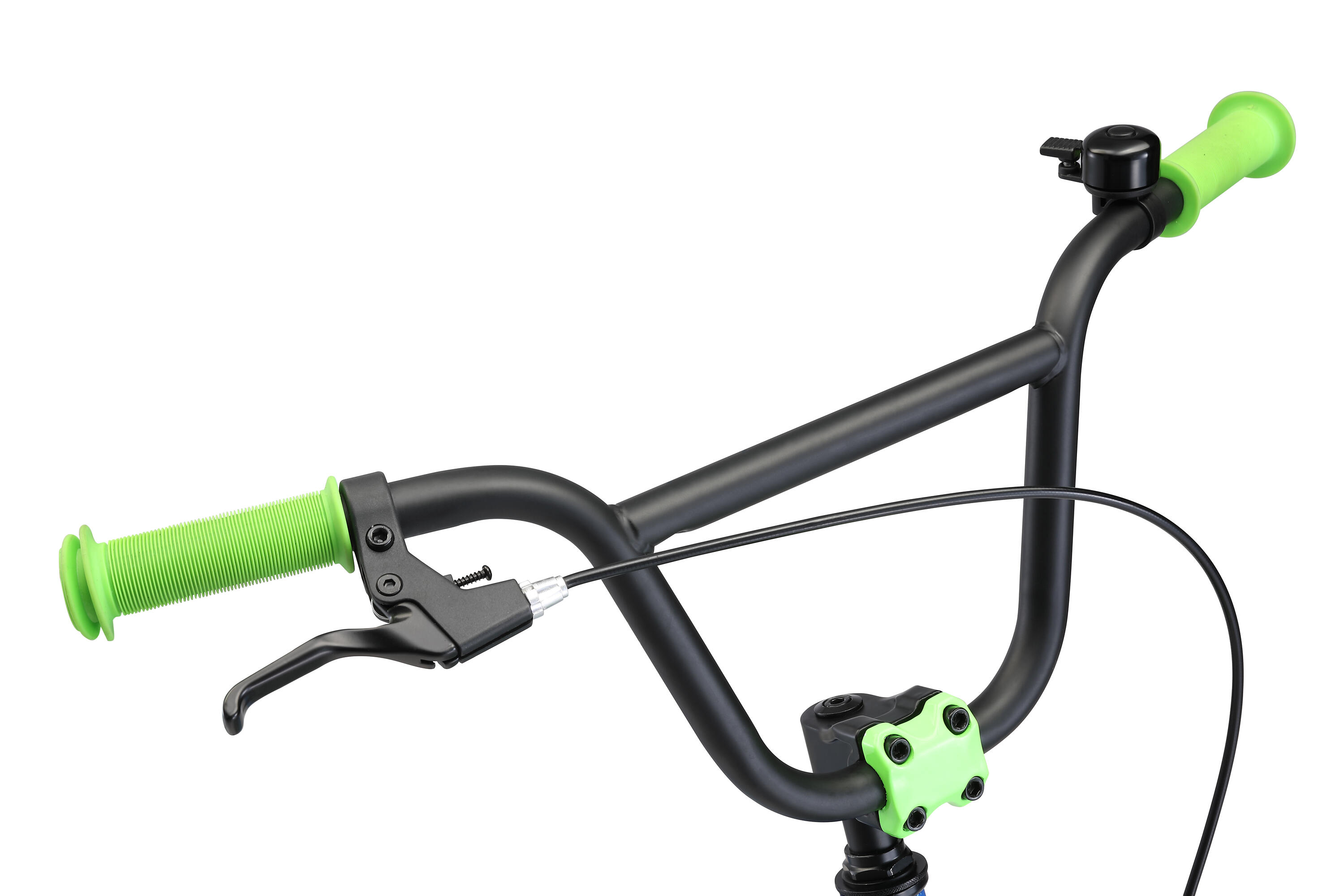 Bikestar kinderfiets BMX 20 inch blauw/groen 6/7