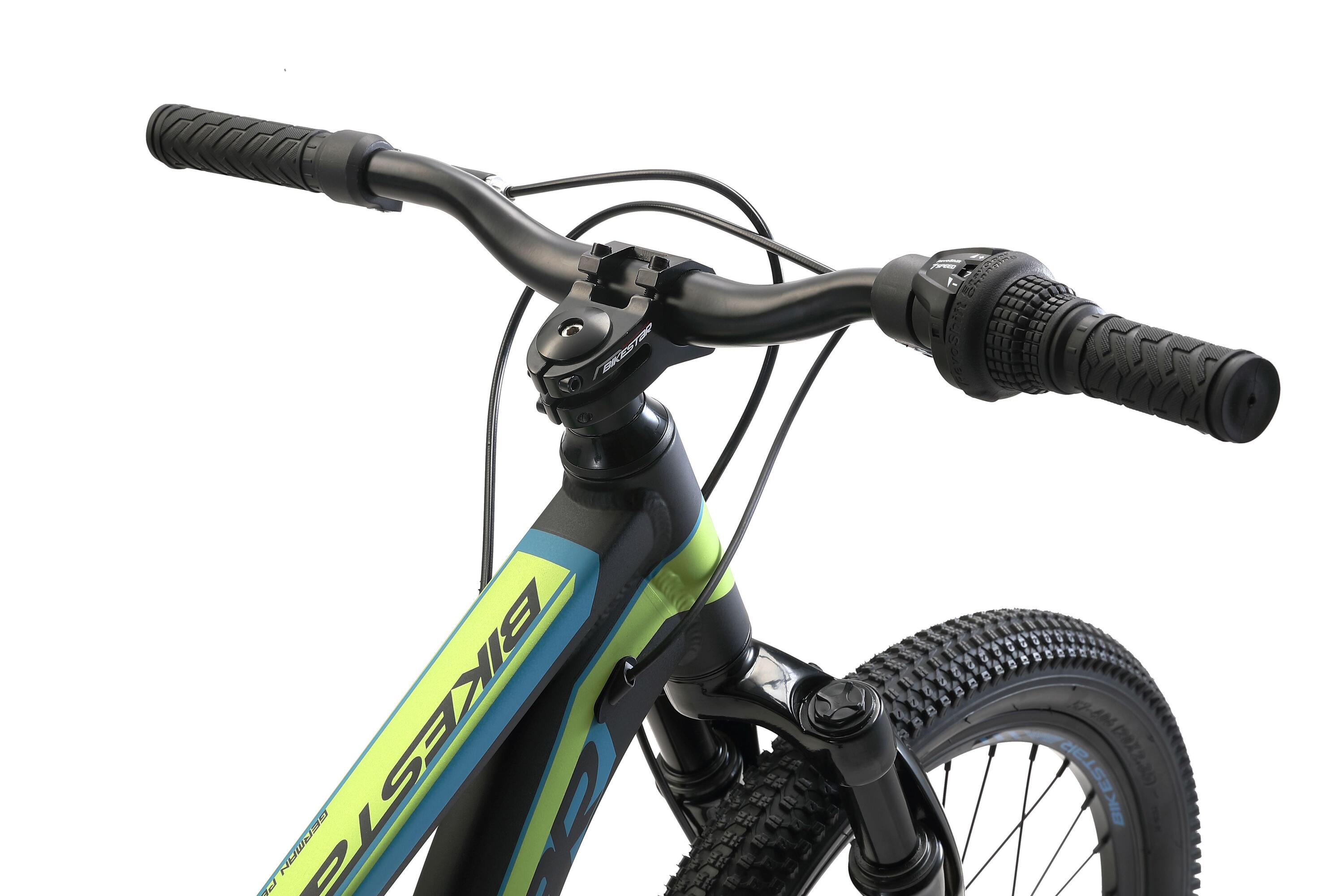 Bikestar, MTB Kinderfahrrad, Sport, 7 Gang, 20 Zoll, schwarz/grün 7/7