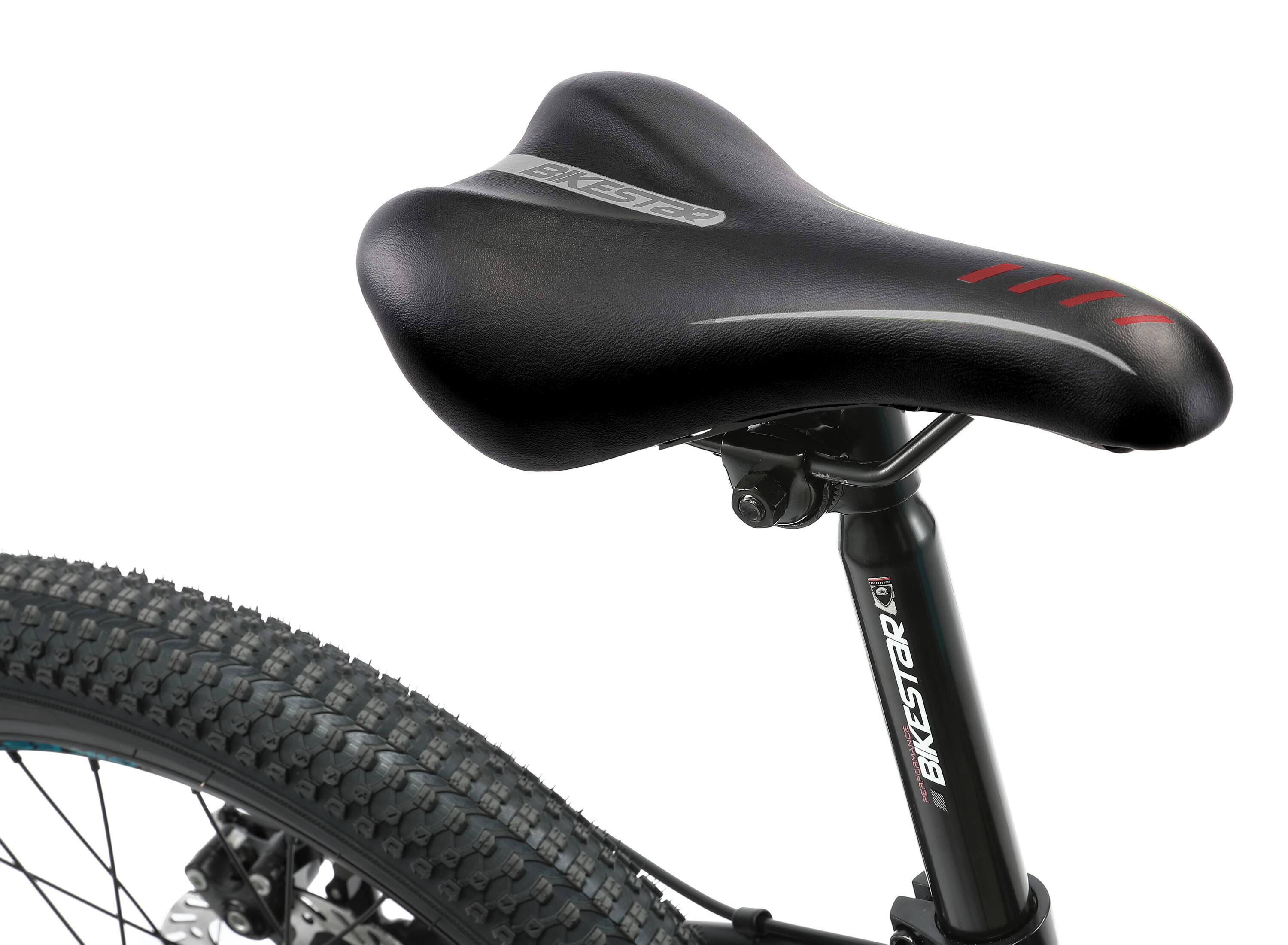 Bikestar Kinderfahrrad MTB Fully Steel 7Gang 20Zoll Schwarz/Benzin 7/7