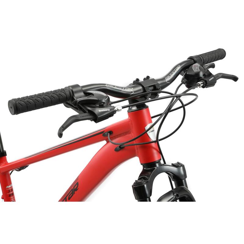 VTT 26" aluminium, semi-rigide, 21 vitesses, frein à disque