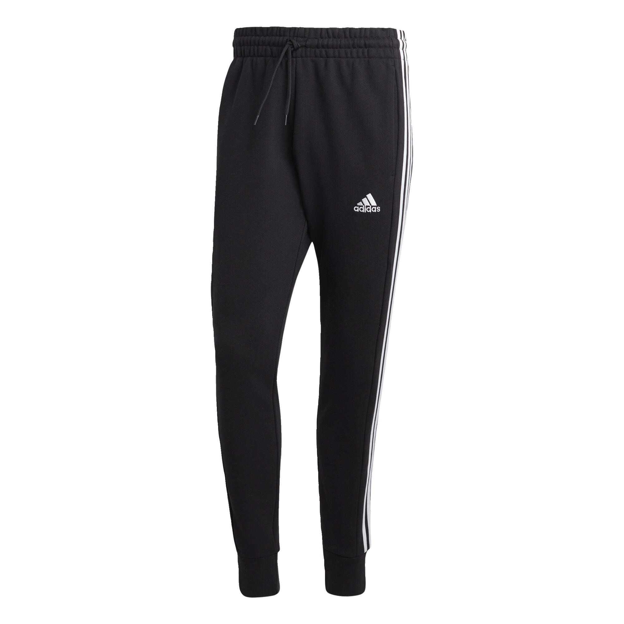 Essentials French Terry Tapered Cuff 3-Stripes Broek 2/7