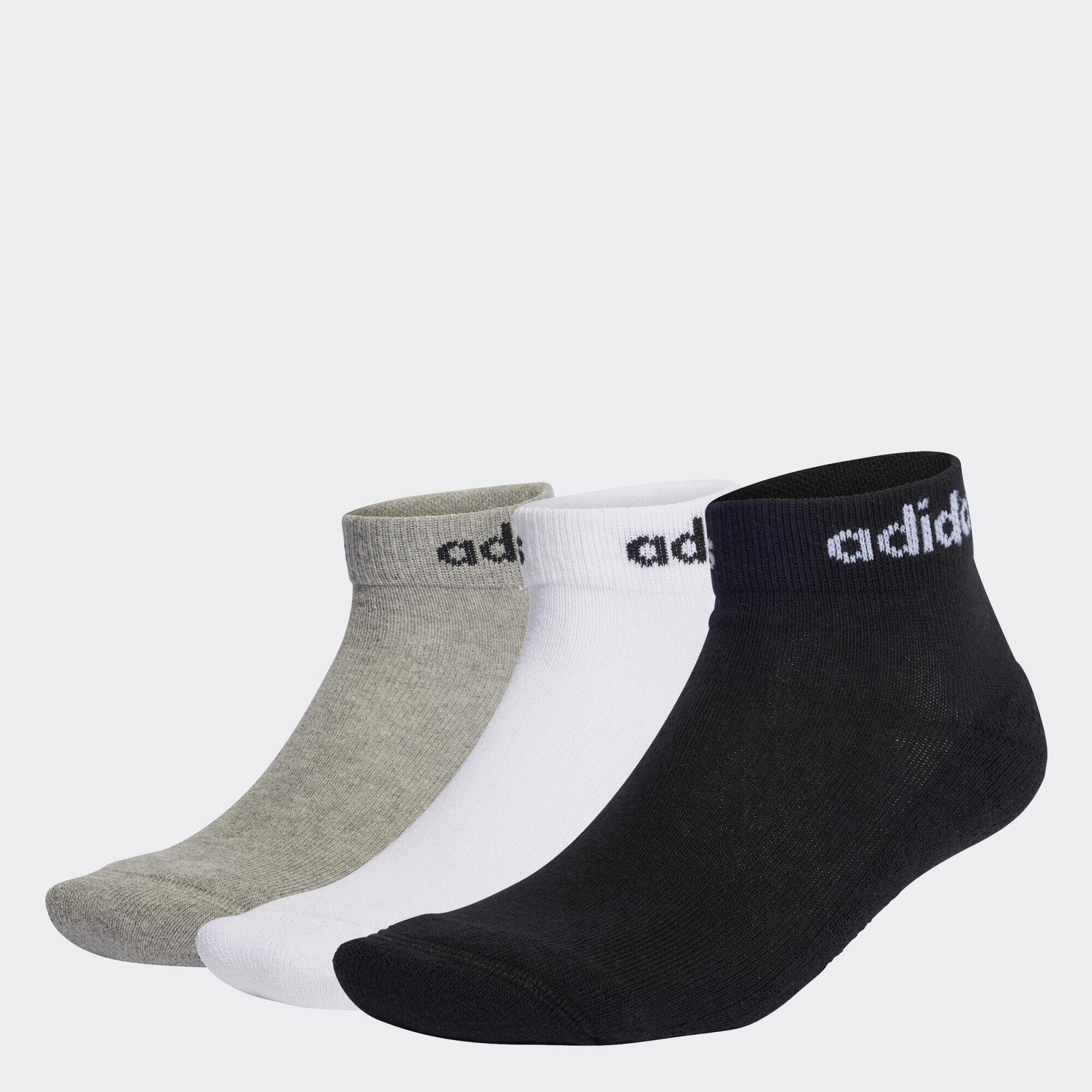 Linear Cushioned Ankle Socken, 3 Paar 2/2
